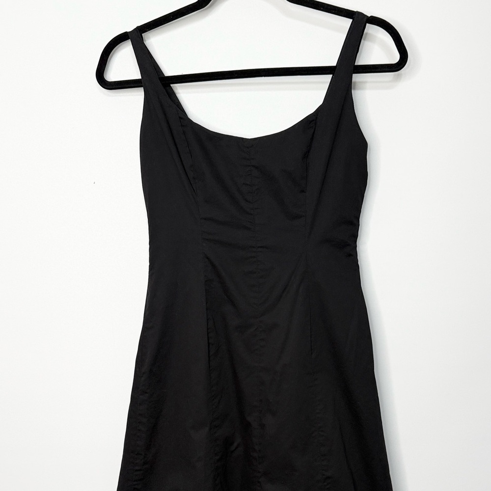 Bitten Sarah Jessica Parker Black Sleeveless A-Line Dress Size 2 - Picture 2 of 6